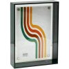 Deknudt S58SL2 Рамка из плексигласа черная с эффектом плавающей фотографии 13x18 см