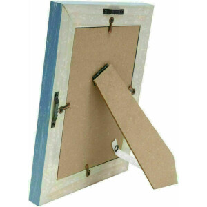 Deknudt S67UF6 Фоторамка с ручной росписью синяя 10,0x15,0 см