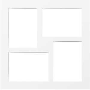 Walther Galerie Passepartout 40x40 cm weiß 4...