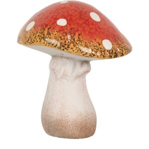 Clayre & Eef 6CE1753 Dekoration Pilz 13x13x15 cm