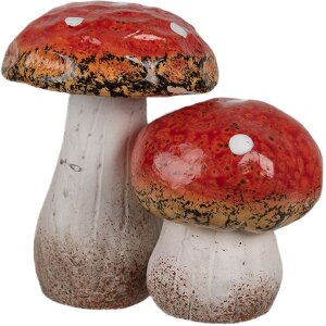 Clayre & Eef 6CE1757 Украшение Гриб Ø 5x7 см