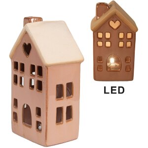 Clayre & Eef 6CE1795 Украшение Дом со светодиодами...