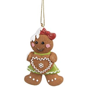 Clayre & Eef 6PR4331 Dekoration Hänger Lebkuchenmännchen 5x1x8 cm
