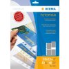 HERMA Postkartenhüllen 10x15 cm 10 Blatt transparent für 40 Postkarten