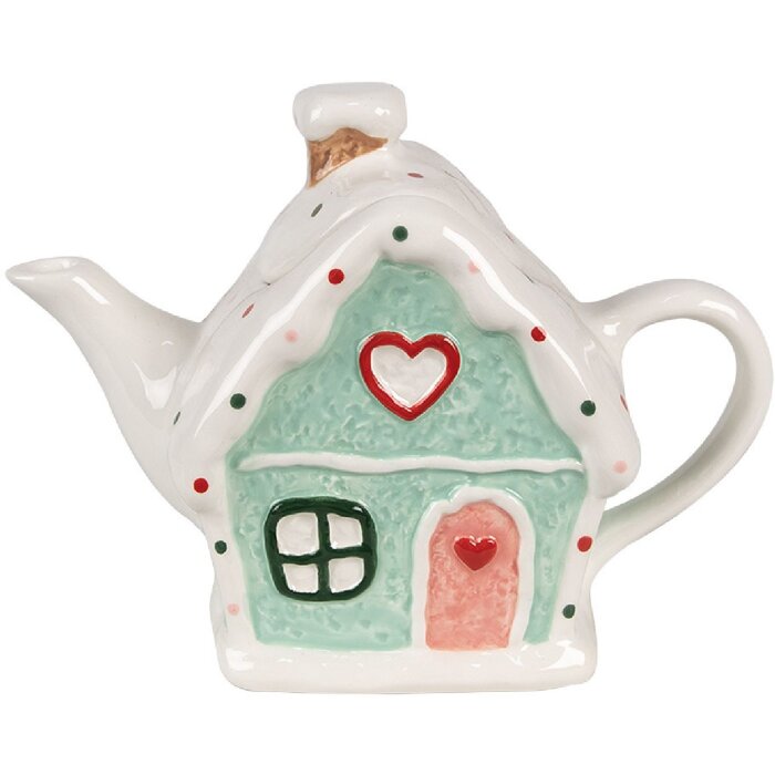 Clayre & Eef 6CETE0143 Заварочный чайник 21x10x15 см 600 мл