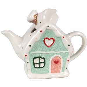 Clayre & Eef 6CETE0143 Заварочный чайник 21x10x15 см 600 мл