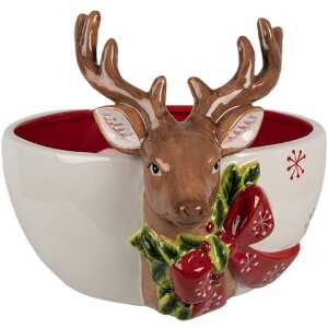 Clayre & Eef 6CE1854 Миска 21x16x7cm 700ml 14cm