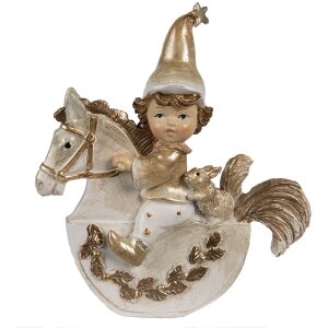 Clayre & Eef 6PR4231 Dekoration Zwerg 10x3x11 cm