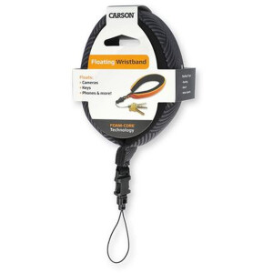 Плавающий браслет Carson для 5 ключей серый