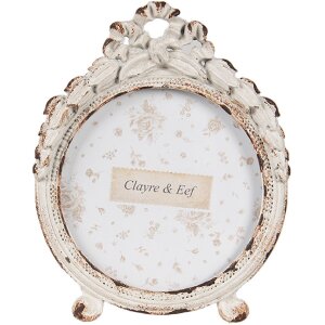 Clayre & Eef 2F1196 Fotorahmen 7x2x9 cm / Ø 6 cm