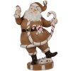Clayre & Eef 6PR4276 Dekoration Weihnachtsmann 12x9x20 cm