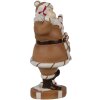 Clayre & Eef 6PR4276 Dekoration Weihnachtsmann 12x9x20 cm