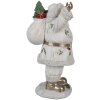 Clayre & Eef 6PR4296 Dekoration Weihnachtsmann 14x16x31 cm