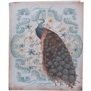 Clayre & Eef 65690 Aufbewahrungsbox 3er Set Holz Blau Grün Retro Vintage