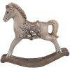 Clayre & Eef 6PR4170 Украшение Лошадка-качалка 17x5x16 см