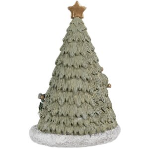 Clayre & Eef 6PR4190 Украшение Мышиная семья LED 12x10x17 см