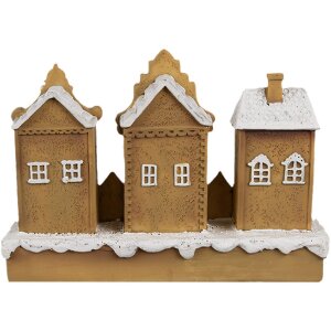 Clayre & Eef 6PR4194 Dekoration Haus 13x4x10 cm