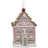 Clayre & Eef 6PR4215 Украшение подвесное Дом 6x4x9 см