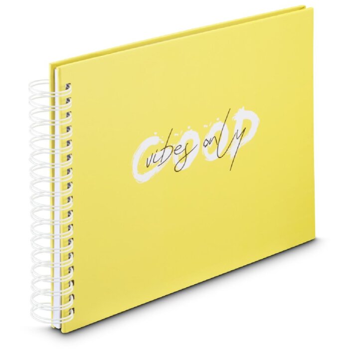 Hama Spiral-Album Good Things 28x24 cm 50 weiße Seiten Vibes