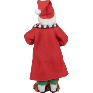 Clayre & Eef 65630 Украшение Дед Мороз 15x9x28 см