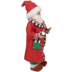 Clayre & Eef 65630 Украшение Дед Мороз 15x9x28 см