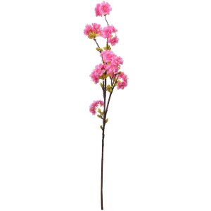 Clayre & Eef 5PL0095 Deko Ast mit Blumen Rosa 10x8x92 cm