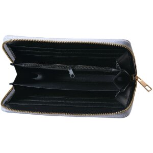 Juleeze JZWA0217 Börse Weiß Braun 19x10 cm...