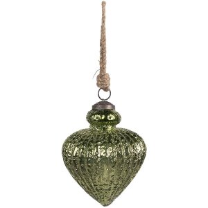 Clayre & Eef 6GL4558M Christbaumkugel Ø 10x13 cm