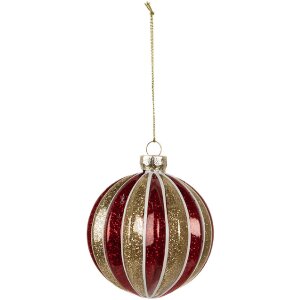 Clayre & Eef 6GL4627 Christbaumkugel Ø 10x10 cm