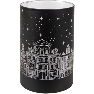 Clayre & Eef 6GL4672 Teelichthalter LED Ø 9x16...