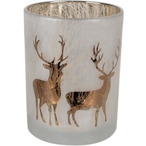 Clayre & Eef 6GL4666 Teelichthalter 3er Set...