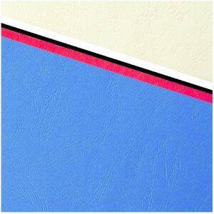 Exacompta 2790C Кожаная тисненая обложка A4 270 г темно-синяя 100 шт.