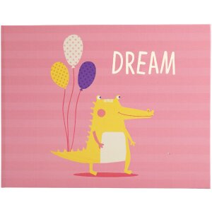 Exacompta 11233E Fotobuch Baby 30 Seiten Weiß 28,5x22 cm Pink