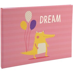 Exacompta 11233E Fotobuch Baby 30 Seiten Weiß 28,5x22 cm Pink