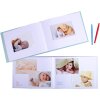Exacompta 11233E Fotobuch Baby 30 Seiten Weiß 28,5x22 cm Pink