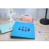 Exacompta Fotoalbum MILANO 29x32 cm 60 Seiten Blau