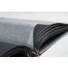 Exacompta Fotoalbum MILANO Grau 29x32 cm 60 schwarze Seiten