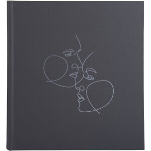 Exacompta 16078E Fotoalbum 60 Seiten Schwarz 29x32 cm