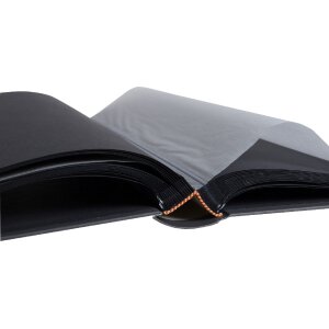 Exacompta 16078E Fotoalbum 60 Seiten Schwarz 29x32 cm