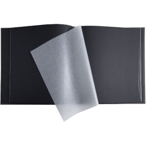 Exacompta 16078E Fotoalbum 60 Seiten Schwarz 29x32 cm
