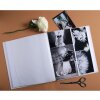 Exacompta Fotoalbum 60 Seiten 29x32cm Elfenbein Kunstleder Prägung