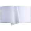 Exacompta Fotoalbum 60 Seiten 29x32cm Elfenbein Kunstleder Prägung