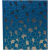 Exacompta 16096E Fotoalbum 60 schwarze Seiten Néo Déco Blau