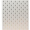 Exacompta 16097E Fotoalbum 60 schwarze Seiten Néo Déco Weiß