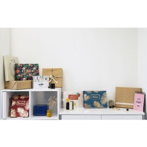 Exacompta Fotoalbum 60 Seiten weiß 29x32cm Landidylle Motiv