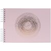 Exacompta 16166E Spiralalbum 50 Seiten Weiß 32x22 cm Ellipse Rosa