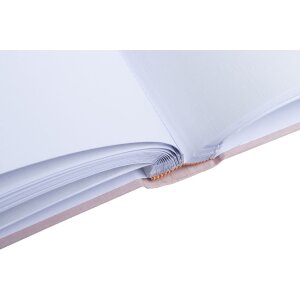 Exacompta 16177E Fotoalbum 60 weiße Seiten Skandi Nude 29x32 cm