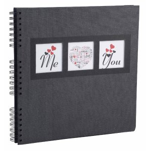 Exacompta 16215E Spiralfotoalbum ME & YOU 32x32 cm 60...