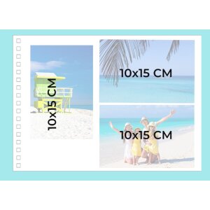 Exacompta 16241E Spiralalbum 50 schwarzen Seiten Passion 32x22 cm Schwarz