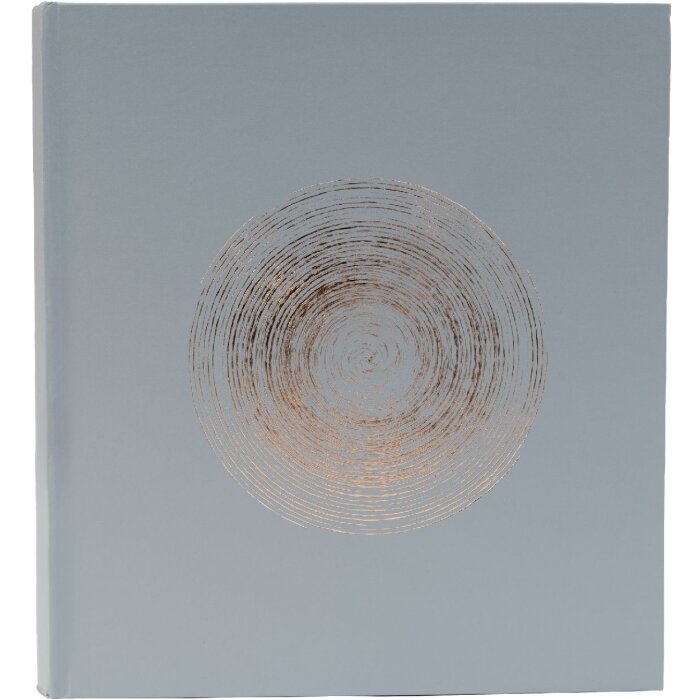 Exacompta Fotoalbum Ellipse Grau 60 Seiten weiß 29x32cm